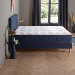 DODO - Ensemble - Matelas mi-ferme + sommier + tête de lit LE VERITABLE - 160 x 200 cm