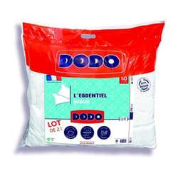 Dodo - set mit 2 mittelgrossen kissen – the essential – 50 x 70 cm – 100 % polyester