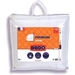 DODO Remplissage de couette Premium Blanc 250 g/m² 140 x 200 cm