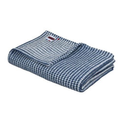 Plaid Dodo Coton caresse - Marine