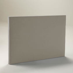 Tête de Lit - DODO - Beige - 90 x 115 cm - Bois Massif - Tissu 100% Polyester Recyclé