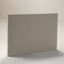 Tête de Lit - DODO - Beige - 160 x 115 cm - Bois Massif - Tissu 100% Polyester Recyclé