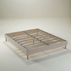 DODO - Sommier en kit - lattes flexibles - Beige - 90 x 190 cm