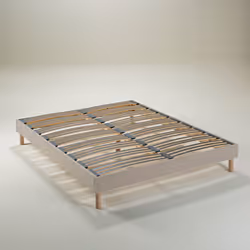DODO - Sommier en kit - lattes flexibles - Beige - 140 x 190 cm