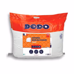 Découvrez la couette DODO Bien au chaud, conçue pour vous envelopper de chaleur. Avec son enveloppe douce au toucher peau de ...