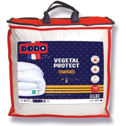 Dodo - Couette tempérée anti acariens naturel - 140 x 200 cm - vegetal protect