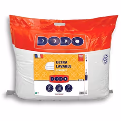 DODO - Couette tempérée 300 g/m² - ULTRA LAVABLE - 200 x 200 cm - Blanc