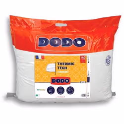 DODO - Couette tempérée 250 g/m² - THERMIC TECH - 140 x 200 cm - Blanc