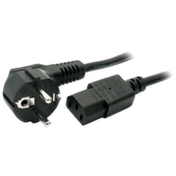 Omenex 491140 câble électrique Noir 1,5 m