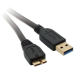 Omenex 1.8m USB3.0 A/micro A câble USB 1,8 m USB 3.2 Gen 1 (3.1 Gen 1) USB A Micro-USB A Noir