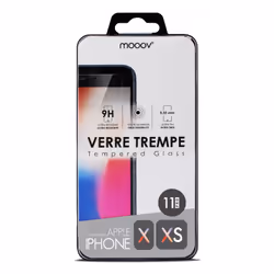 MOOOV 610441, Apple, iPhone X/XS/11 Pro, Résistant aux rayures, Transparent