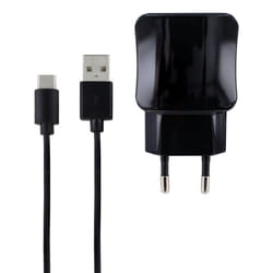 MOOOV 730311 chargeur d'appareils mobiles Téléphone portable, Smartphone Noir Secteur Charge rapide Intérieure