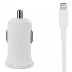 MOOOV 730312 chargeur d'appareils mobiles Téléphone portable, Smartphone Blanc Allume-cigare Charge rapide Auto