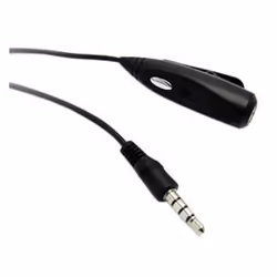 Omenex 750100, 3,5mm, Mâle, 3,5mm, Femelle, Noir