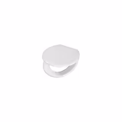 Abattant de WC du fabricant OLFASpécialement conçu pour les cuvettes de grande taille.- Dimensions : 437/447mm x 375mm- Entra ...