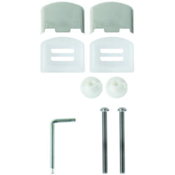 Olfa - Kit de fixations capots inox pour abattant Tradition, Europe, Universal, Junior, Sénator, Accord