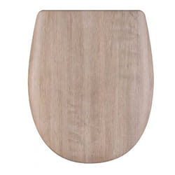 Abattant Déclipsable - Effet Bois Naturel - TU