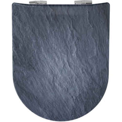Olfa - Abattant double déclipsable imitation ardoise mat Ardoise 47x36.5 cm