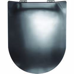 Abattant Wood Slim Déclipsable - Effet Métal Précieux