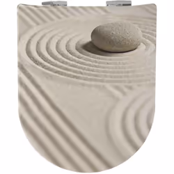 Abattant Double Olfa Déclipsable Style Feng-shui