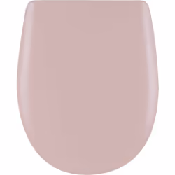 Présentation Abattant WC Ariane Couleur : coquillage mat Descente manuelle et lunette déclipsable Dimensions : L400-460 mm, 3 ...