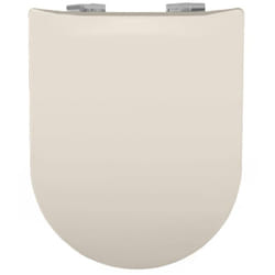 Olfa - Abattant wc Wood Slim Pergamon céramique Brillante - descente assistée - déclipsable