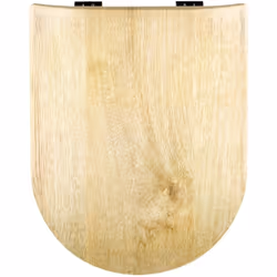L'abattant wood slim déclipsable s'adapte parfaitement aux cuvettes modernes de forme"D". . Il en respecte le design tout en  ...