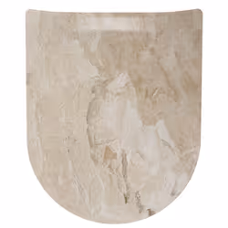 Abattant Olfa Wood Slim Avec Descente Assistée - Effet Marbre Brillant