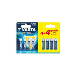 Piles LR3 aaa 1,5V 1250Mah par 8 0046510 pour Outillage