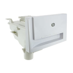 Carter Boite a produit 2421202100 pour Lave linge BEKO, ESSENTIEL B, LISTO, OCEANIC , LAVE LINGE COMPACT ESSENTIELB ELF714-2B, LAVE LINGE HUBLOT