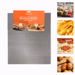 Lot de 2 grilles de cuisson spéciale Barbecue et Four 30x40cm 80162 pour Barbecue