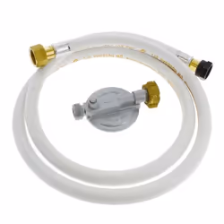 Tuyau gaz butane avec détendeur 1m50 pour Barbecue Cuisinière Plaque de cuisson - HOME EQUIPEMENT - 90140