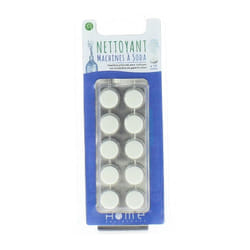 Home Equipement - Pastilles nettoyantes à l'oxygène actif par 10 pour Cafetiere ou Machine à soda A95557 pour Machine à boisson