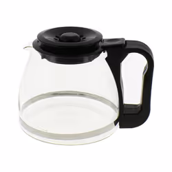 Verseuse en verre compatible avec toutes les cafetières à filtres grâce à son couvercle ajustable en hauteur ( 13 à 14,5 cm)  ...
