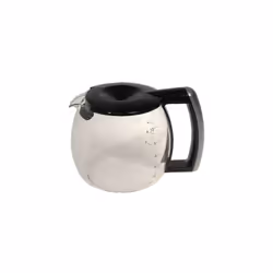 Verseuse + couvercle et poignée noir Capacité 10 tasses. Compatible pour les marques et modèles suivants : DELONGHI BCO120, B ...