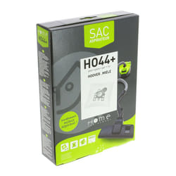 Home Equipement - Sacs microfibres adaptable par 4 HEHO44+ pour Aspirateur hanseatic, hoover, miele, severin , athos, black diamond, electronic,
