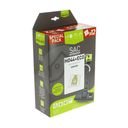 Sacs microfibres adaptable par 12 HEHO44+ECO pour Aspirateur hanseatic, hoover, miele , freemotion, pure power, sensory, telios, telios plus