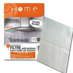 Home Equipement - Filtre de hotte antigraisse à decouper 95400/1 pour Hotte far, gaggenau, listo , hotte listo hc 60L1B blanche