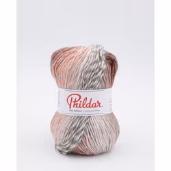 Phildar - Pelote de Laine PHIL MIKADO de 100g - Laine à Tricoter  - 70% ACRYLIQUE30% LAINE PEIGNEE - Aiguille n°5 - Couleur R ...