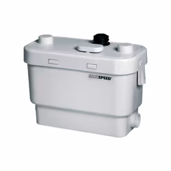 La pompe d'évacuation des eaux grises SANISPEED est idéale pour l'installation de compléments domestiques dans votre maison o ...