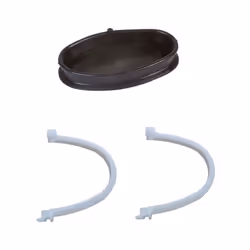 Kit comprenant 1 membrane (SI200184) et 2 demi clips (VA100144) SFA