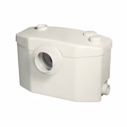 Le sanibroyeur sanitaire SANIPRO dispose de 4 entrées pour collecter les eaux usées. Grâce à sa technologie innovante, il vou ...