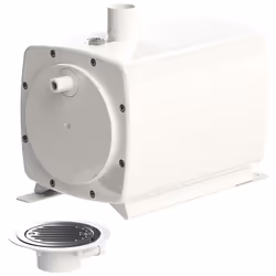Présentation Fonctionnement : L’eau entrant dans le siphon actionne automatiquement la pompe grâce au système de détection in ...