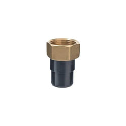 Union 2 pièces pvc pression mâle 20 mm, femelle 20x27