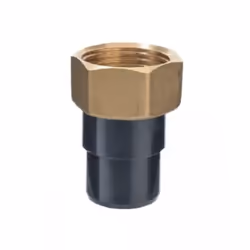 Union 2 pièces PVC pression mâle 32 mm, femelle 33x42 GIRPI référence UR 32. - Diamètre mâle : 32 mm. - Piquage taraud : 33X4 ...