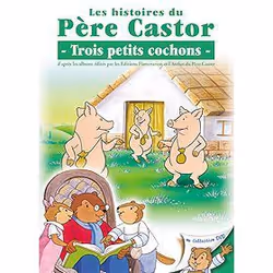 DVD Père Castor : 3 petits cochons - Dessin animé - Enfant - DVD