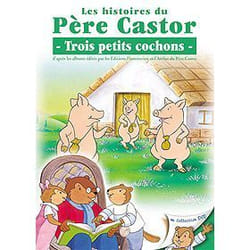 DVD Père Castor : 3 petits cochons - Dessin animé - Enfant - DVD
