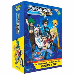 Coffret DVD - Citel Video - Beyblade Burst Saison 2 - Volumes 1 à 4 - Dessin animé - Pour enfants