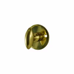 Rosace de porte - DT - 100083 - Laiton poli - Diamètre 44mm - Condamnation/Décondamnation