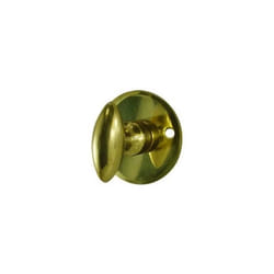 Rosace de porte - DT - 100083 - Laiton poli - Diamètre 44mm - Condamnation/Décondamnation